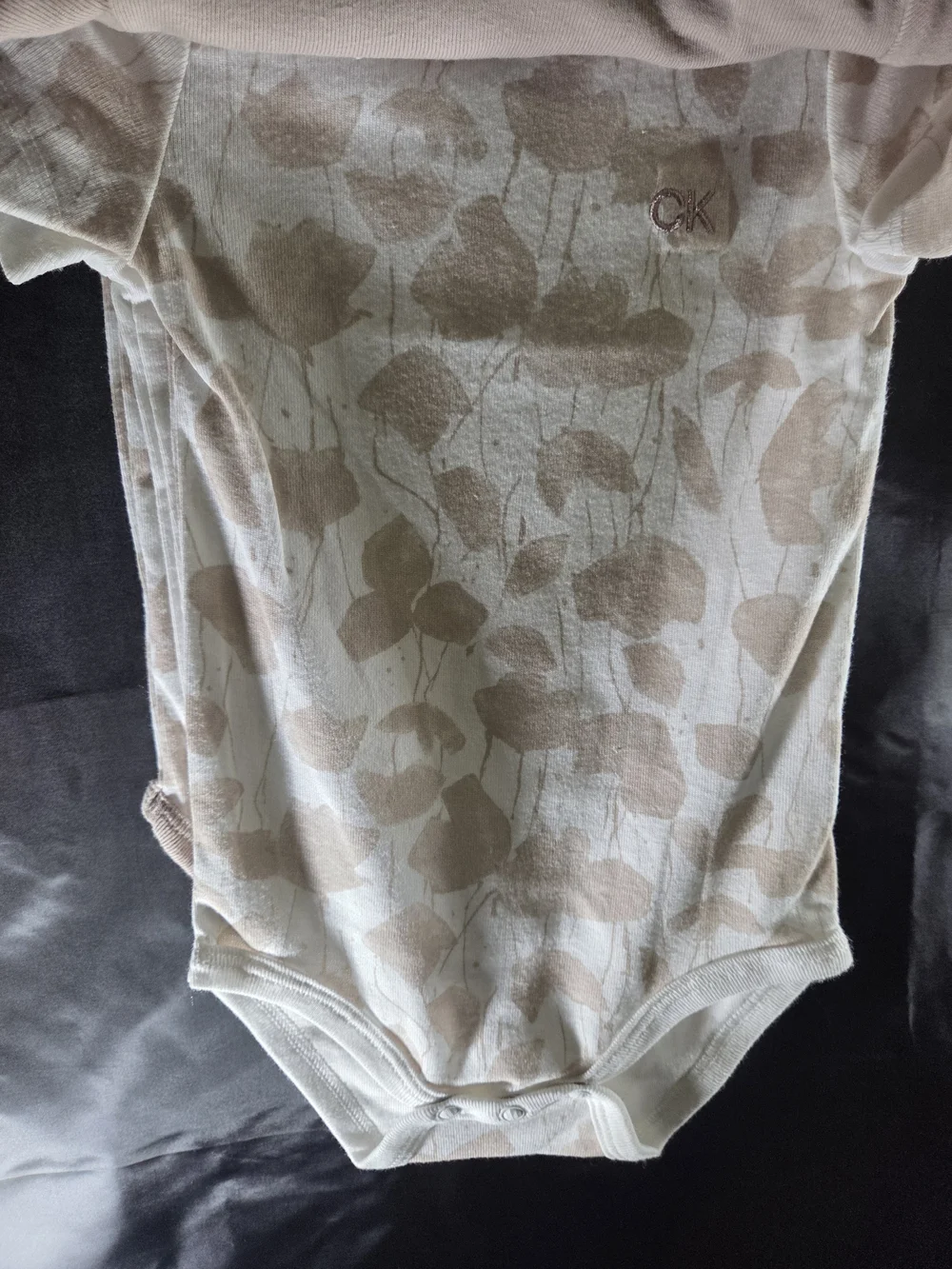 Calvin Klein 4-Pack Baby Short-Sleeve Bodysuits Pale Pink